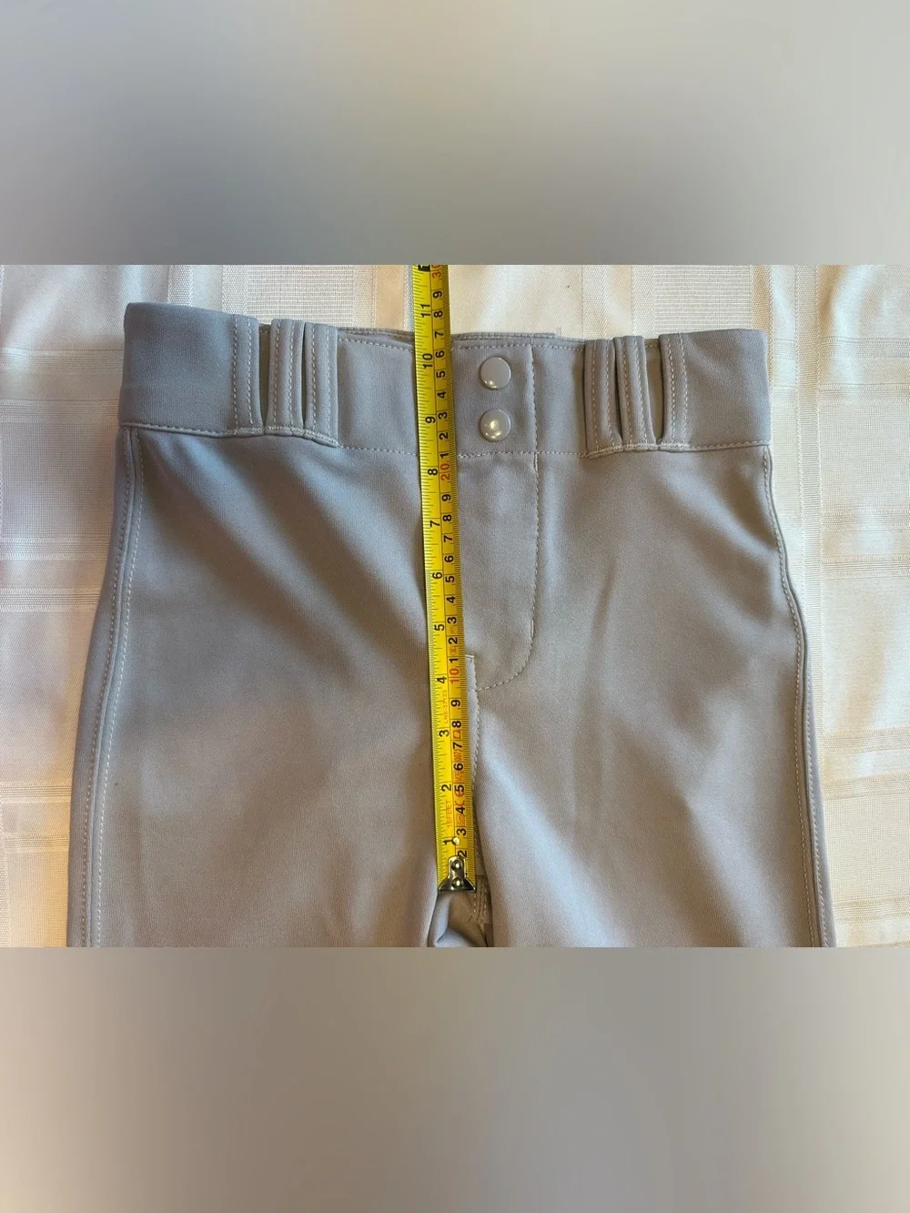 Champro Youth Boys Size M Medium Gray Baseball Pants